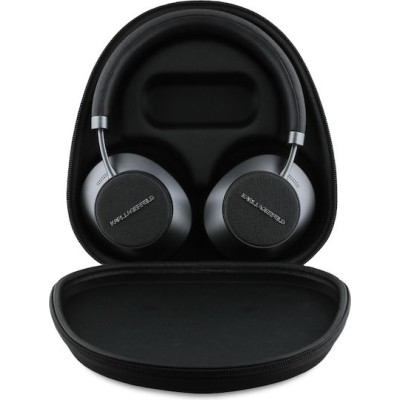 Karl Lagerfeld Saffiano Metal Logo ANC/ENC Headset Black